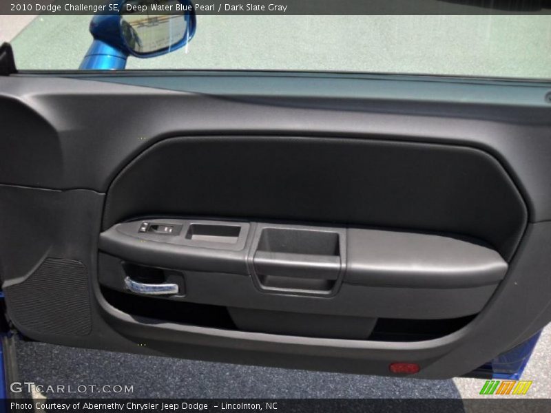 Deep Water Blue Pearl / Dark Slate Gray 2010 Dodge Challenger SE