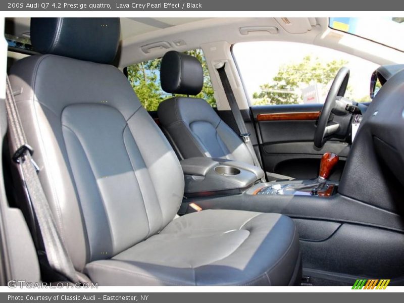 Lava Grey Pearl Effect / Black 2009 Audi Q7 4.2 Prestige quattro