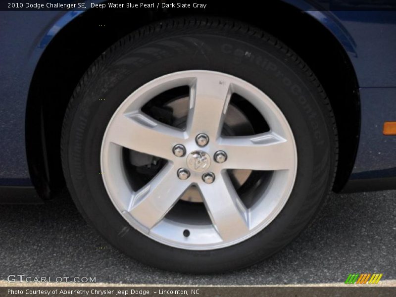 Deep Water Blue Pearl / Dark Slate Gray 2010 Dodge Challenger SE
