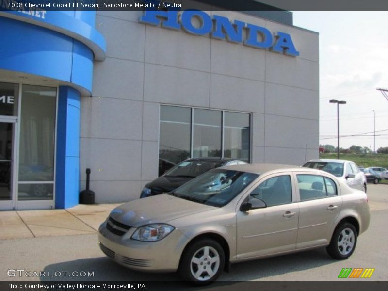 Sandstone Metallic / Neutral 2008 Chevrolet Cobalt LT Sedan