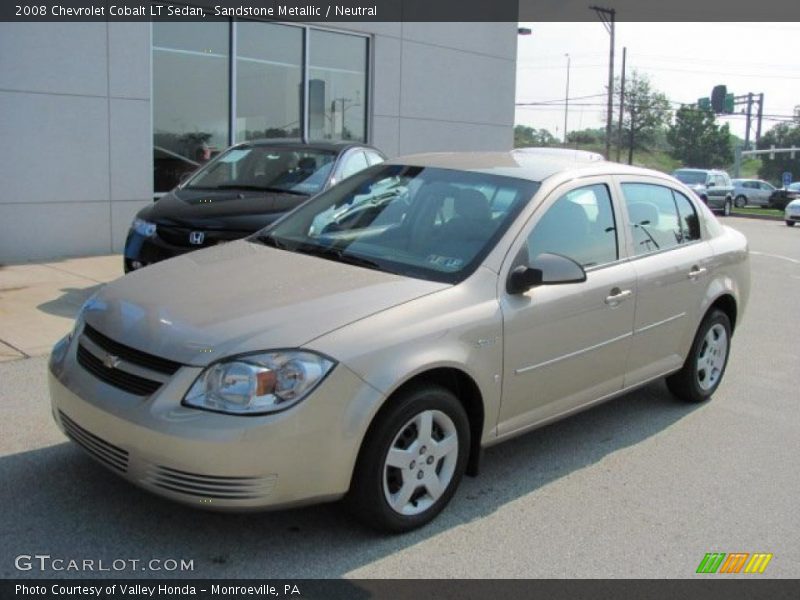 Sandstone Metallic / Neutral 2008 Chevrolet Cobalt LT Sedan
