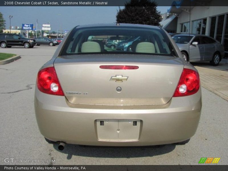 Sandstone Metallic / Neutral 2008 Chevrolet Cobalt LT Sedan