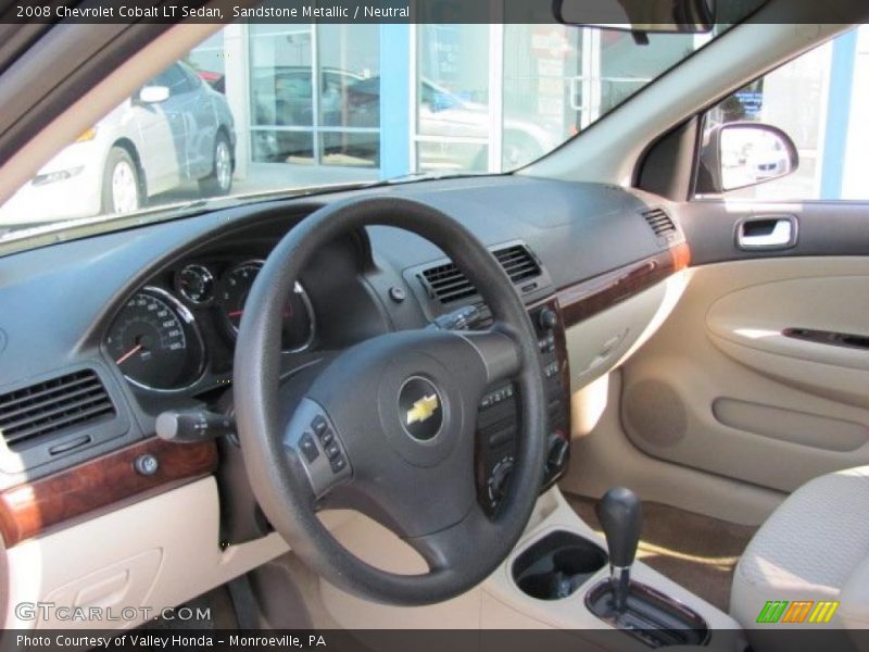 Sandstone Metallic / Neutral 2008 Chevrolet Cobalt LT Sedan