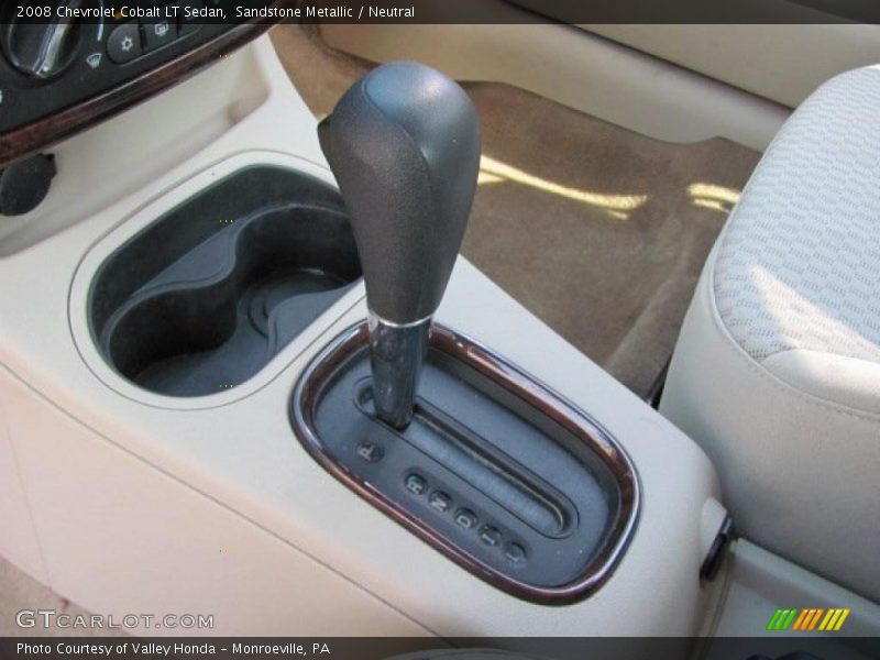 Sandstone Metallic / Neutral 2008 Chevrolet Cobalt LT Sedan