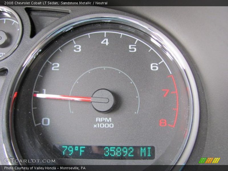 Sandstone Metallic / Neutral 2008 Chevrolet Cobalt LT Sedan