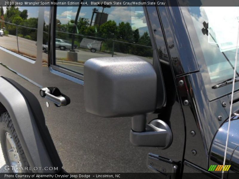 Black / Dark Slate Gray/Medium Slate Gray 2010 Jeep Wrangler Sport Mountain Edition 4x4