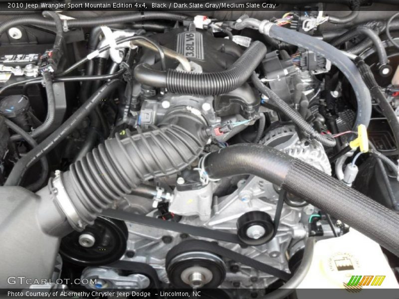 Black / Dark Slate Gray/Medium Slate Gray 2010 Jeep Wrangler Sport Mountain Edition 4x4
