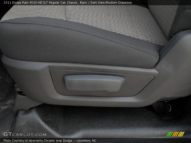Black / Dark Slate/Medium Graystone 2011 Dodge Ram 4500 HD SLT Regular Cab Chassis