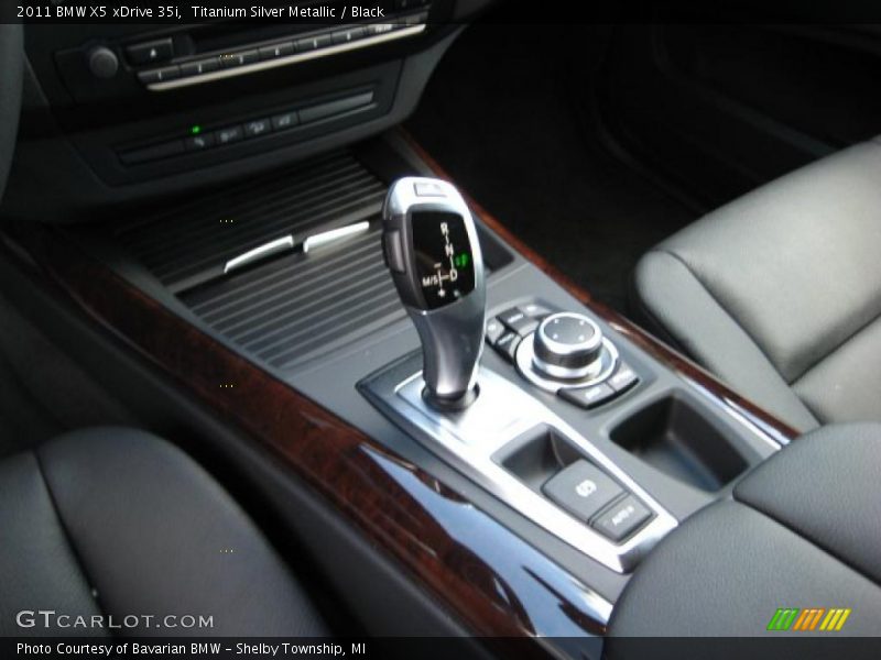 Titanium Silver Metallic / Black 2011 BMW X5 xDrive 35i
