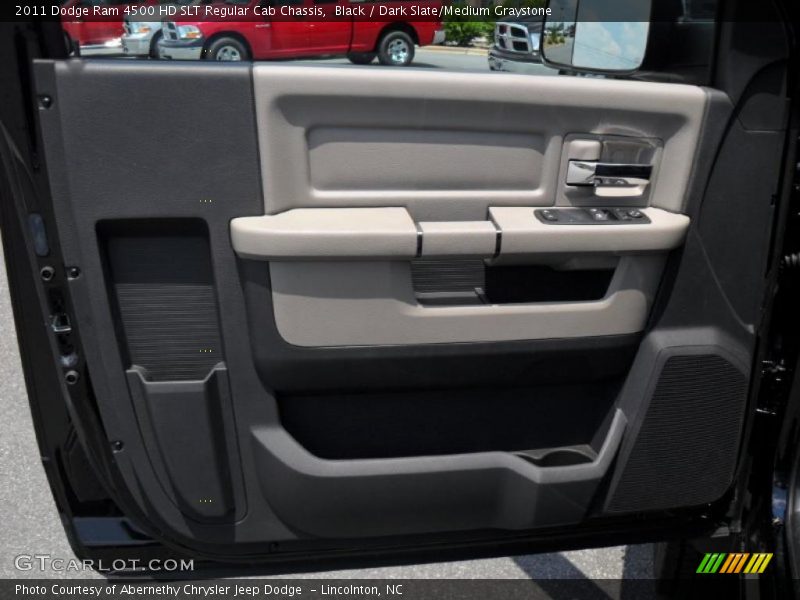 Black / Dark Slate/Medium Graystone 2011 Dodge Ram 4500 HD SLT Regular Cab Chassis