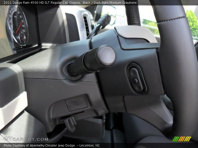 Black / Dark Slate/Medium Graystone 2011 Dodge Ram 4500 HD SLT Regular Cab Chassis