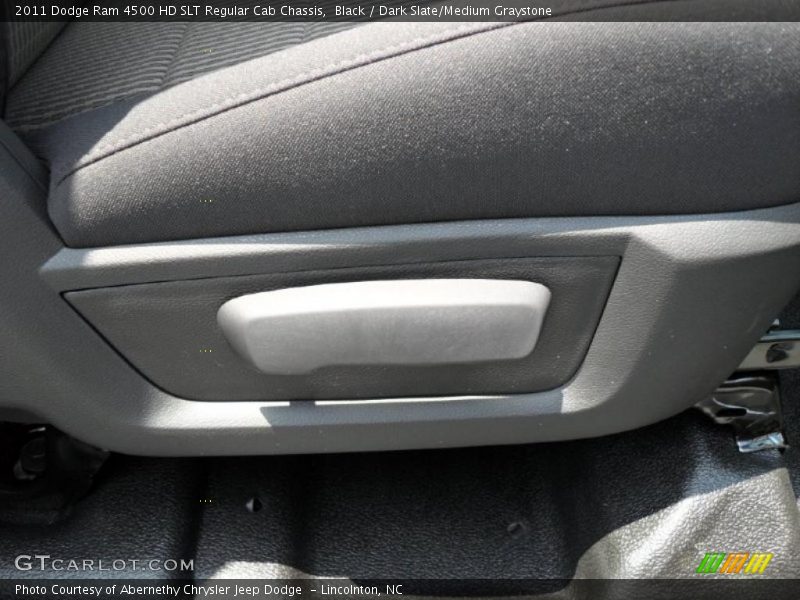 Black / Dark Slate/Medium Graystone 2011 Dodge Ram 4500 HD SLT Regular Cab Chassis