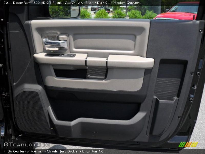 Black / Dark Slate/Medium Graystone 2011 Dodge Ram 4500 HD SLT Regular Cab Chassis