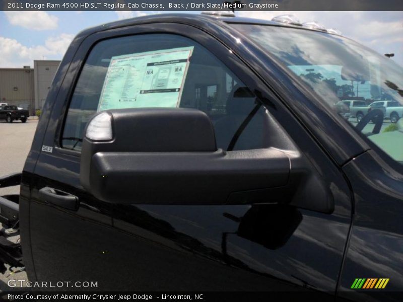 Black / Dark Slate/Medium Graystone 2011 Dodge Ram 4500 HD SLT Regular Cab Chassis