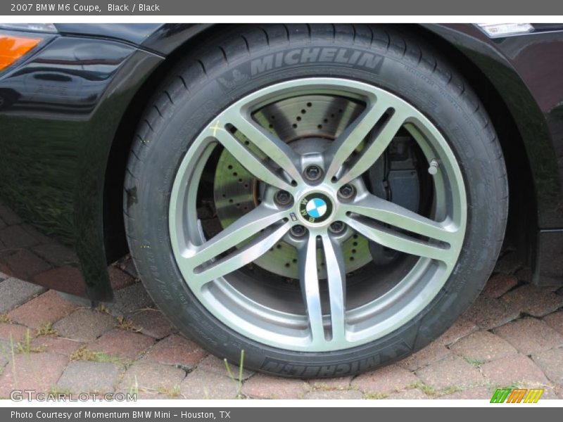 Black / Black 2007 BMW M6 Coupe