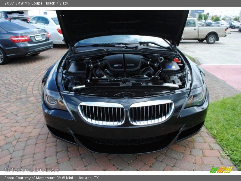 Black / Black 2007 BMW M6 Coupe