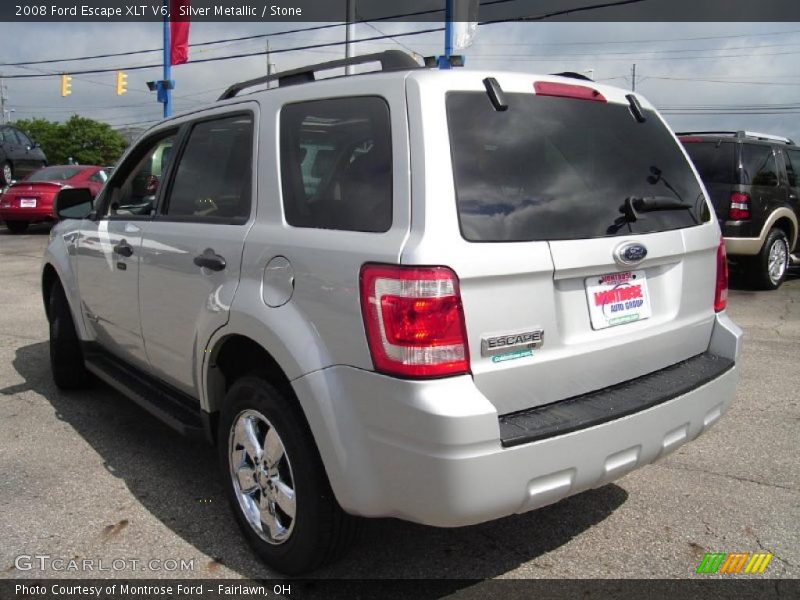 Silver Metallic / Stone 2008 Ford Escape XLT V6