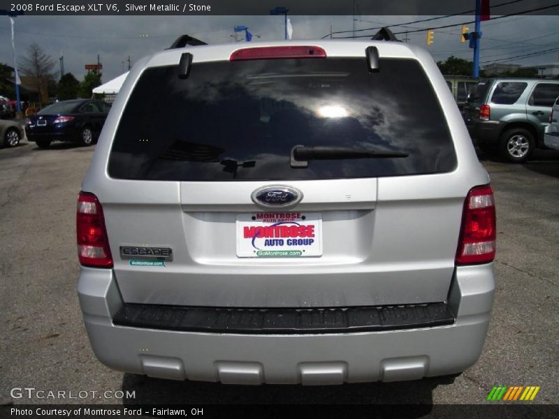 Silver Metallic / Stone 2008 Ford Escape XLT V6