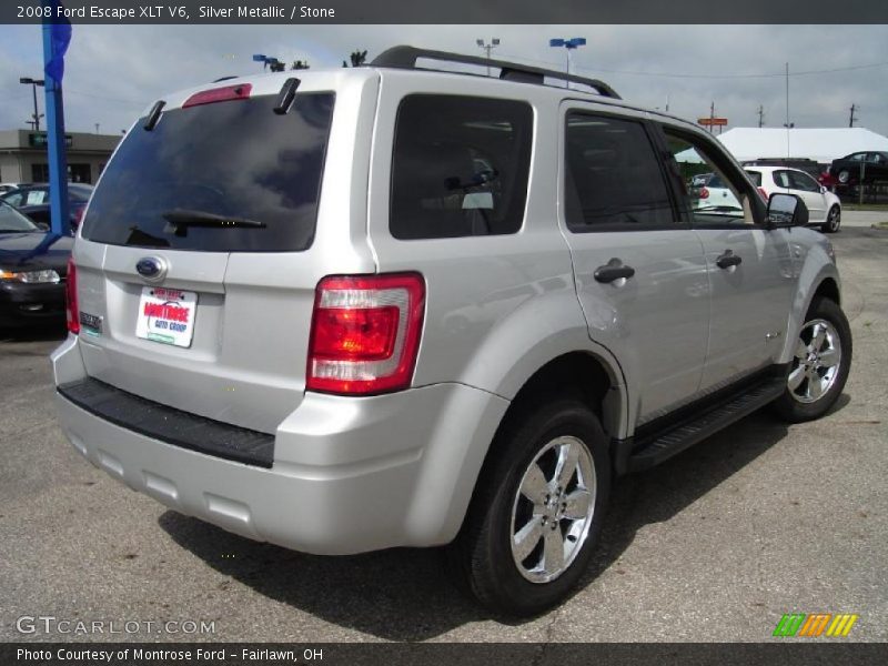 Silver Metallic / Stone 2008 Ford Escape XLT V6
