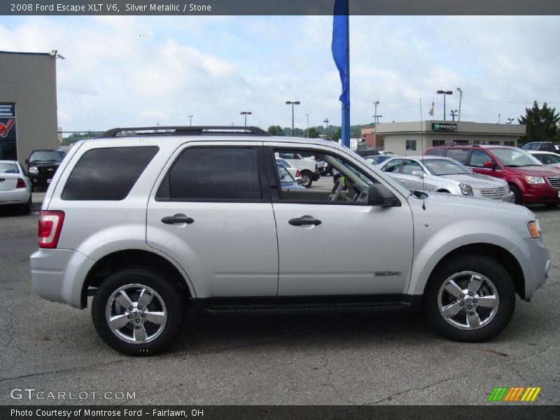 Silver Metallic / Stone 2008 Ford Escape XLT V6