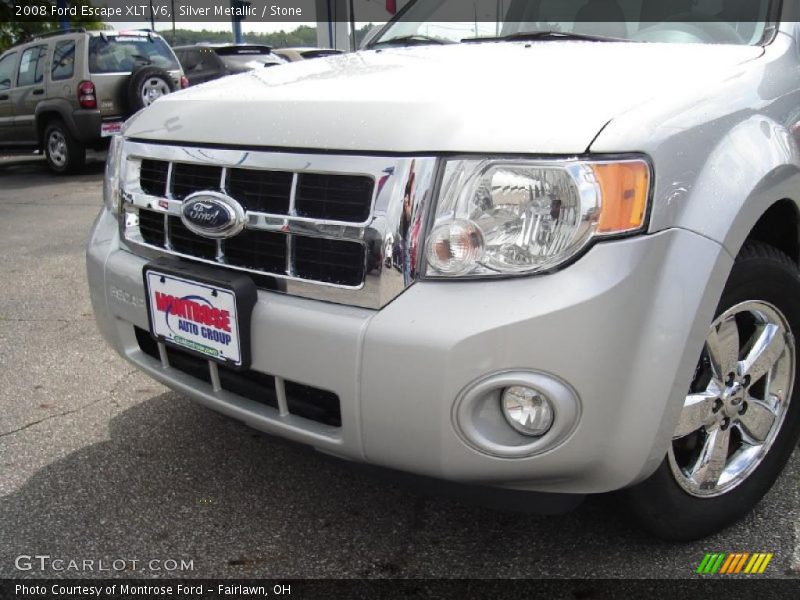 Silver Metallic / Stone 2008 Ford Escape XLT V6