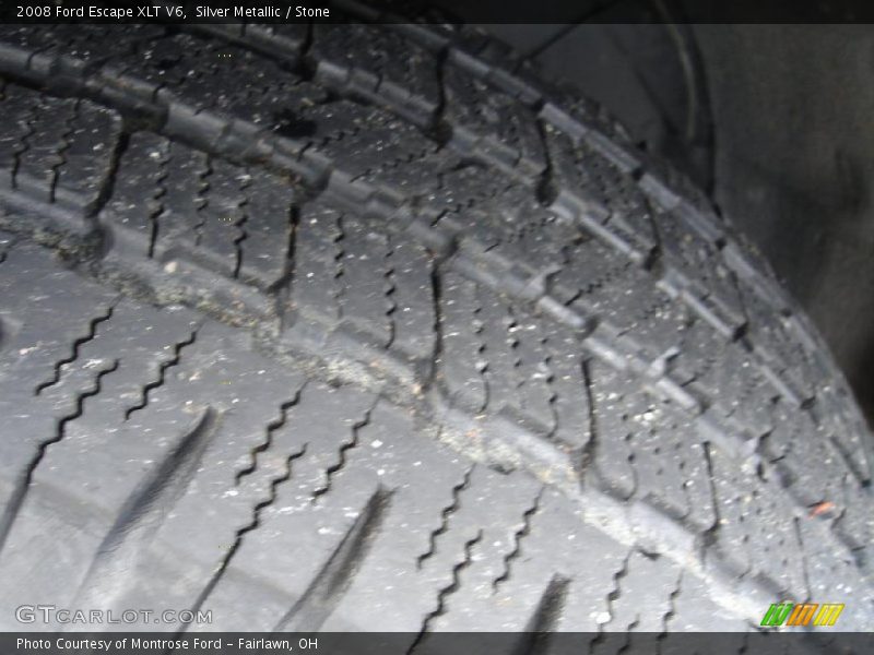 Silver Metallic / Stone 2008 Ford Escape XLT V6