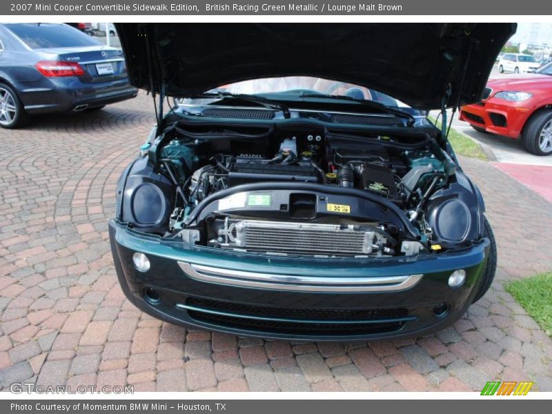 British Racing Green Metallic / Lounge Malt Brown 2007 Mini Cooper Convertible Sidewalk Edition