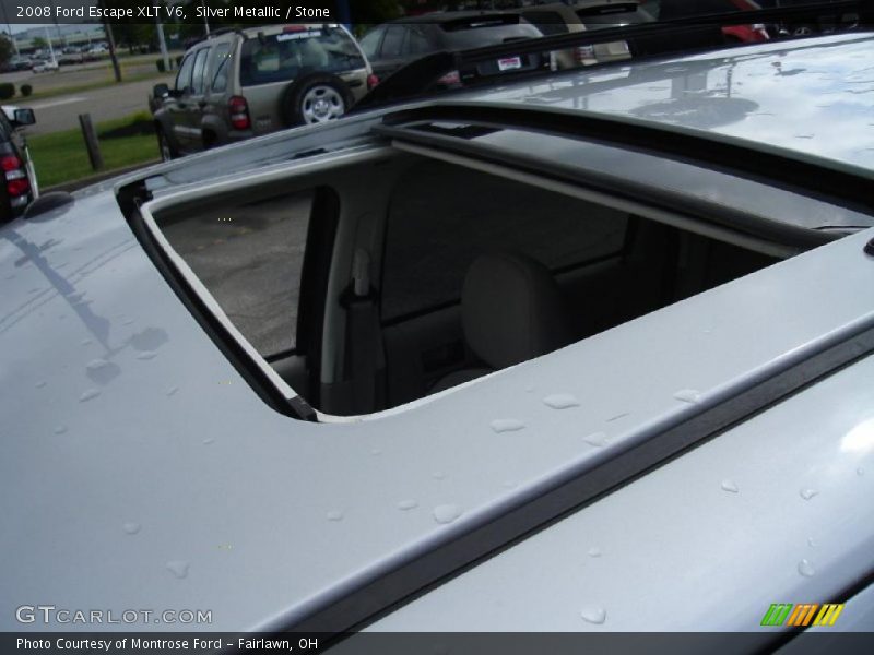 Silver Metallic / Stone 2008 Ford Escape XLT V6