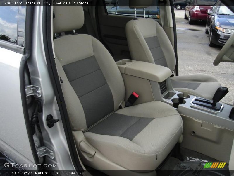 Silver Metallic / Stone 2008 Ford Escape XLT V6