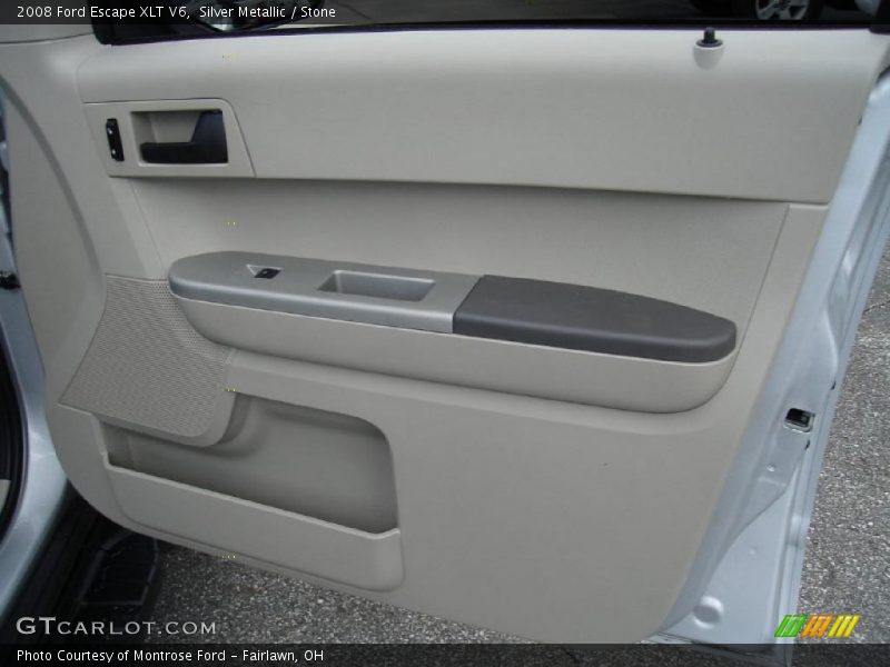 Silver Metallic / Stone 2008 Ford Escape XLT V6