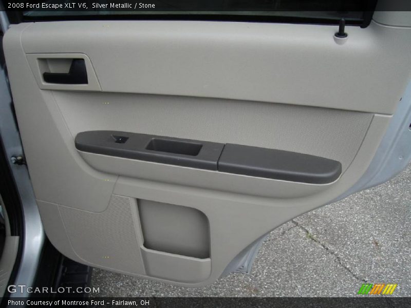 Silver Metallic / Stone 2008 Ford Escape XLT V6