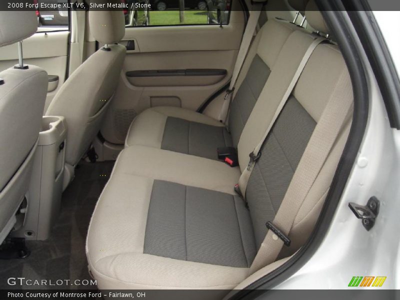 Silver Metallic / Stone 2008 Ford Escape XLT V6