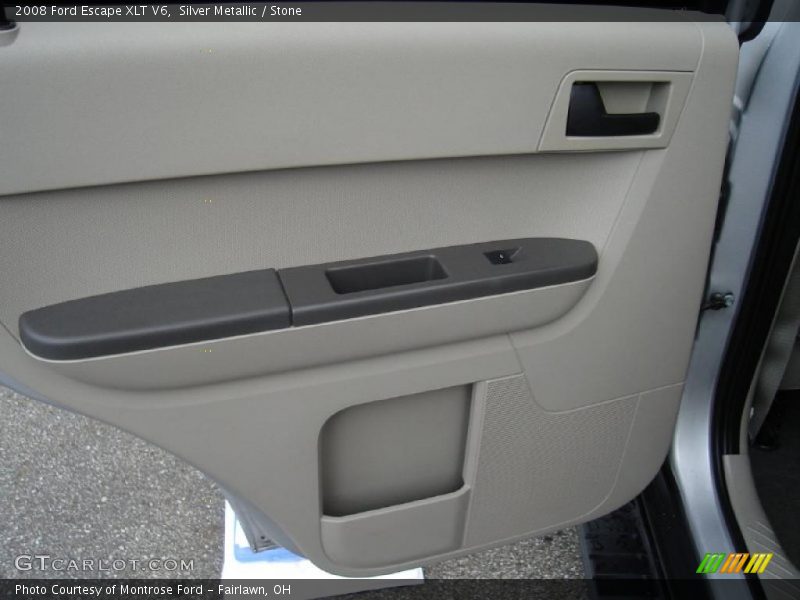 Silver Metallic / Stone 2008 Ford Escape XLT V6