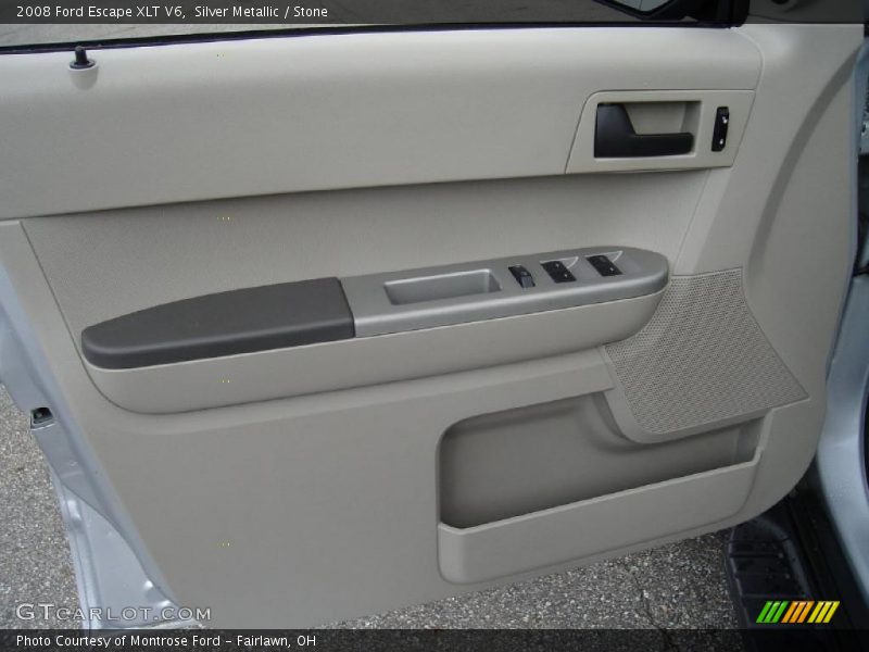Silver Metallic / Stone 2008 Ford Escape XLT V6
