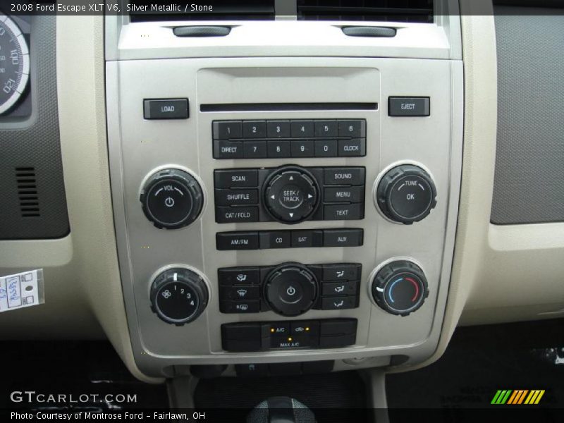 Silver Metallic / Stone 2008 Ford Escape XLT V6