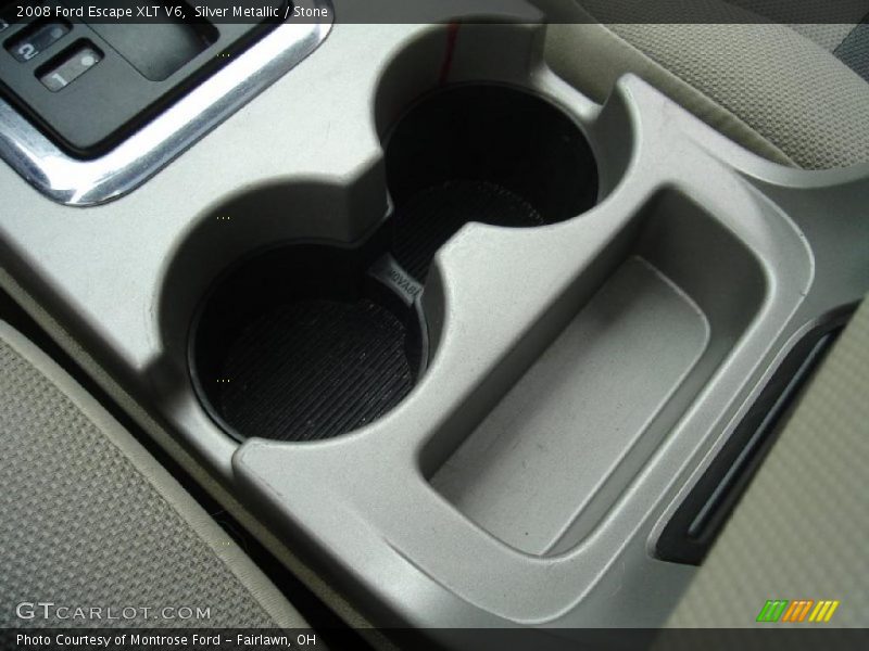 Silver Metallic / Stone 2008 Ford Escape XLT V6