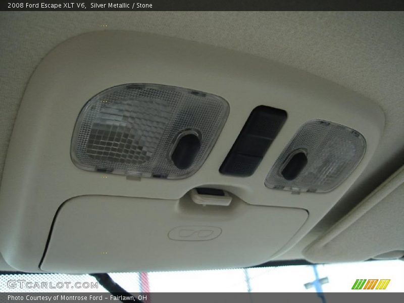 Silver Metallic / Stone 2008 Ford Escape XLT V6
