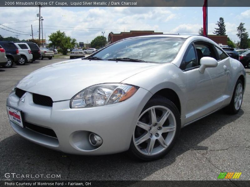 Liquid Silver Metallic / Dark Charcoal 2006 Mitsubishi Eclipse GT Coupe