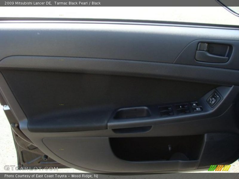 Tarmac Black Pearl / Black 2009 Mitsubishi Lancer DE