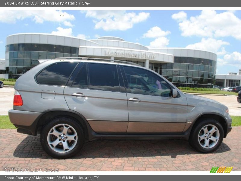 Sterling Grey Metallic / Grey 2004 BMW X5 3.0i