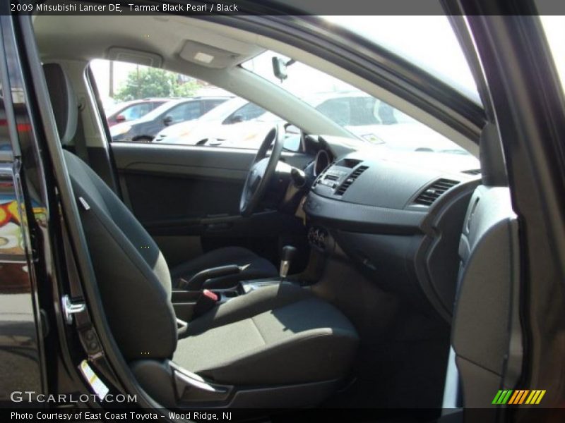 Tarmac Black Pearl / Black 2009 Mitsubishi Lancer DE