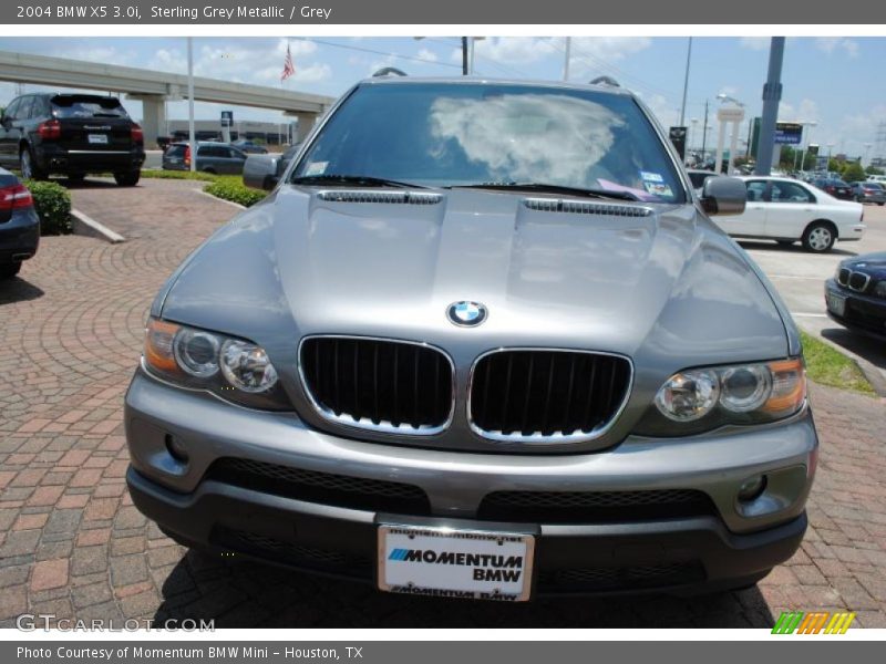 Sterling Grey Metallic / Grey 2004 BMW X5 3.0i