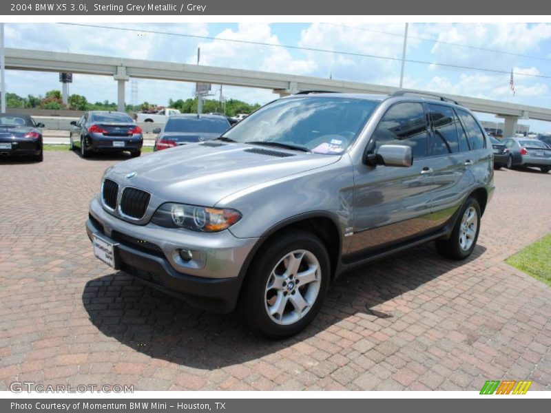 Sterling Grey Metallic / Grey 2004 BMW X5 3.0i