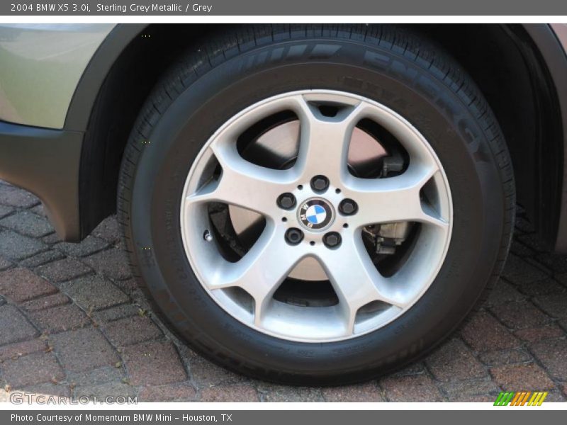 Sterling Grey Metallic / Grey 2004 BMW X5 3.0i