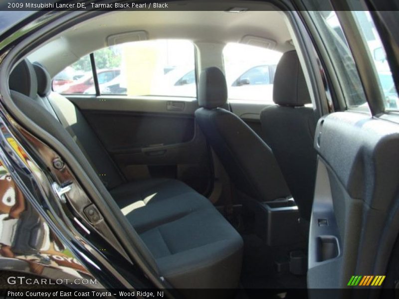 Tarmac Black Pearl / Black 2009 Mitsubishi Lancer DE