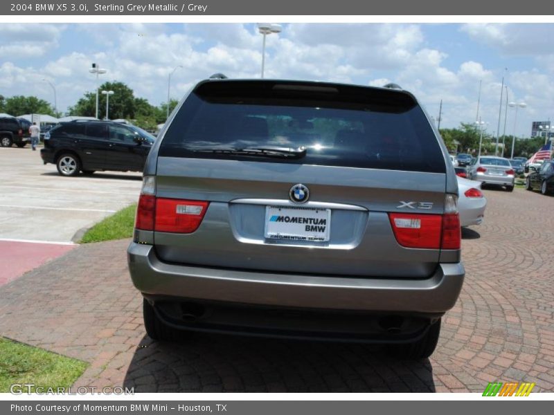 Sterling Grey Metallic / Grey 2004 BMW X5 3.0i
