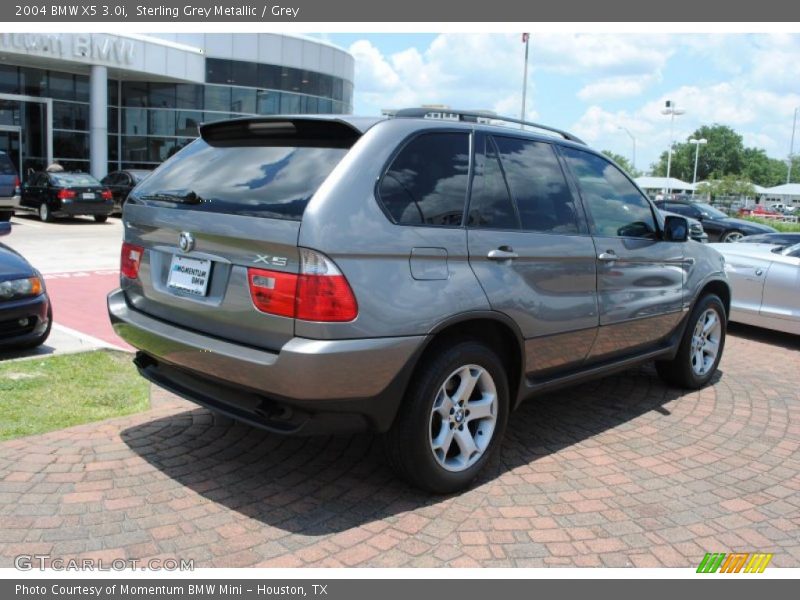 Sterling Grey Metallic / Grey 2004 BMW X5 3.0i