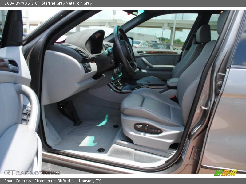 Sterling Grey Metallic / Grey 2004 BMW X5 3.0i