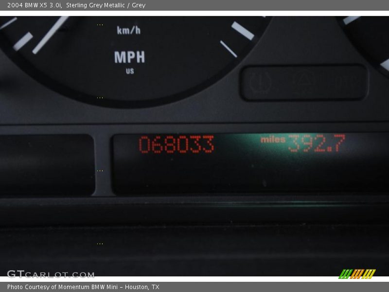 Sterling Grey Metallic / Grey 2004 BMW X5 3.0i