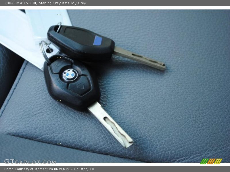 Sterling Grey Metallic / Grey 2004 BMW X5 3.0i